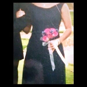 Blue formal dress (bridesmaid)